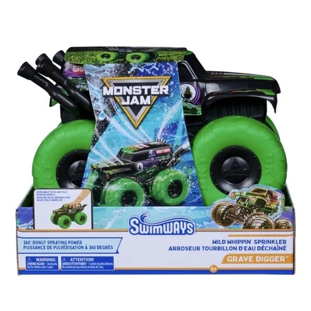 Monster Jam Wild Whippin Sprinkler Monster truck | Walmart (US)