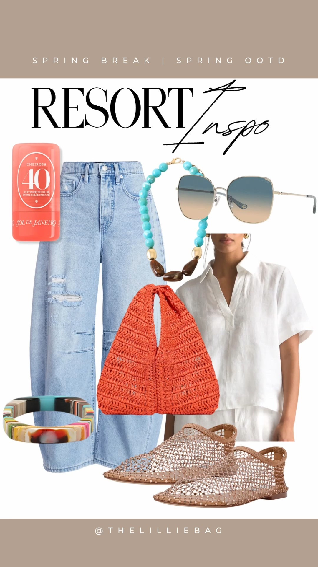 Resort and spring break outfit! 

Denim. Jeans. Spring break. Vacation outfit. Resort wear. 

#LTKSeasonal #LTKootd