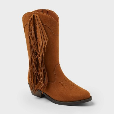 Kids' Elspeth Boots - Cat & Jack™ Tan 13 | Target