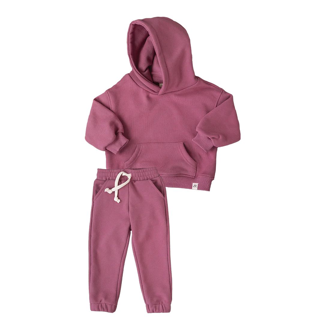 Mulberry Cozy Hoodie and Jogger Set | Little Road Co.