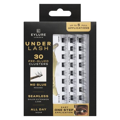 Eylure Underlash Pre-Glued Clusters False Eyelashes - 30ct | Target