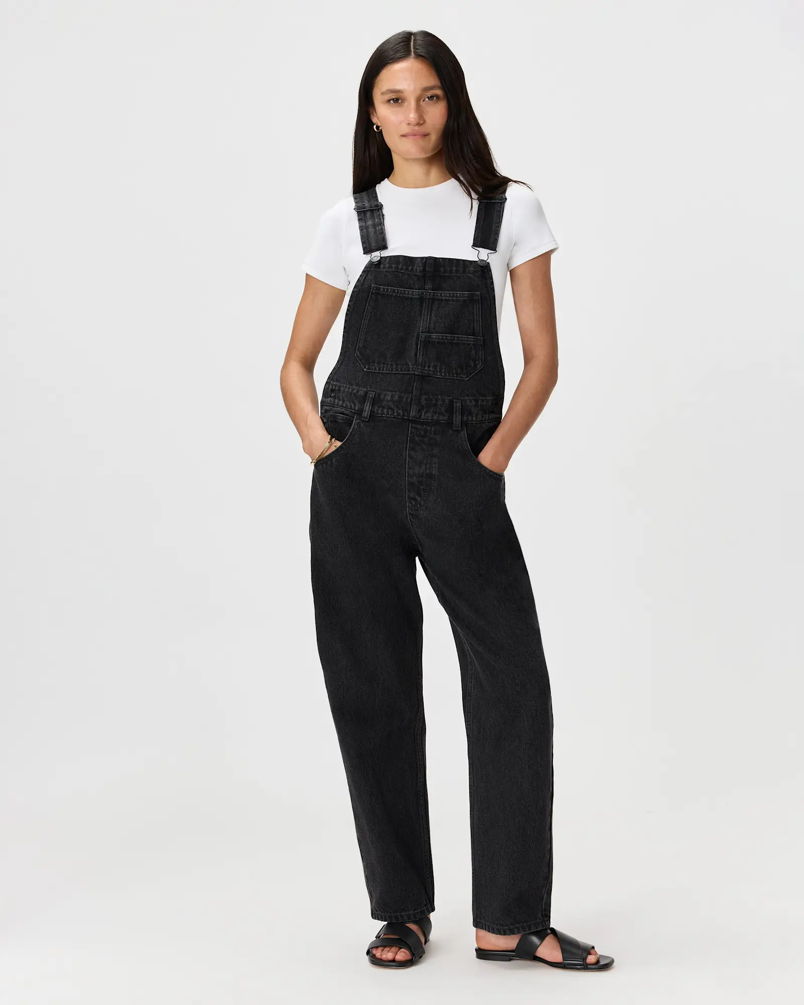 100% Organic Denim Overalls | Quince