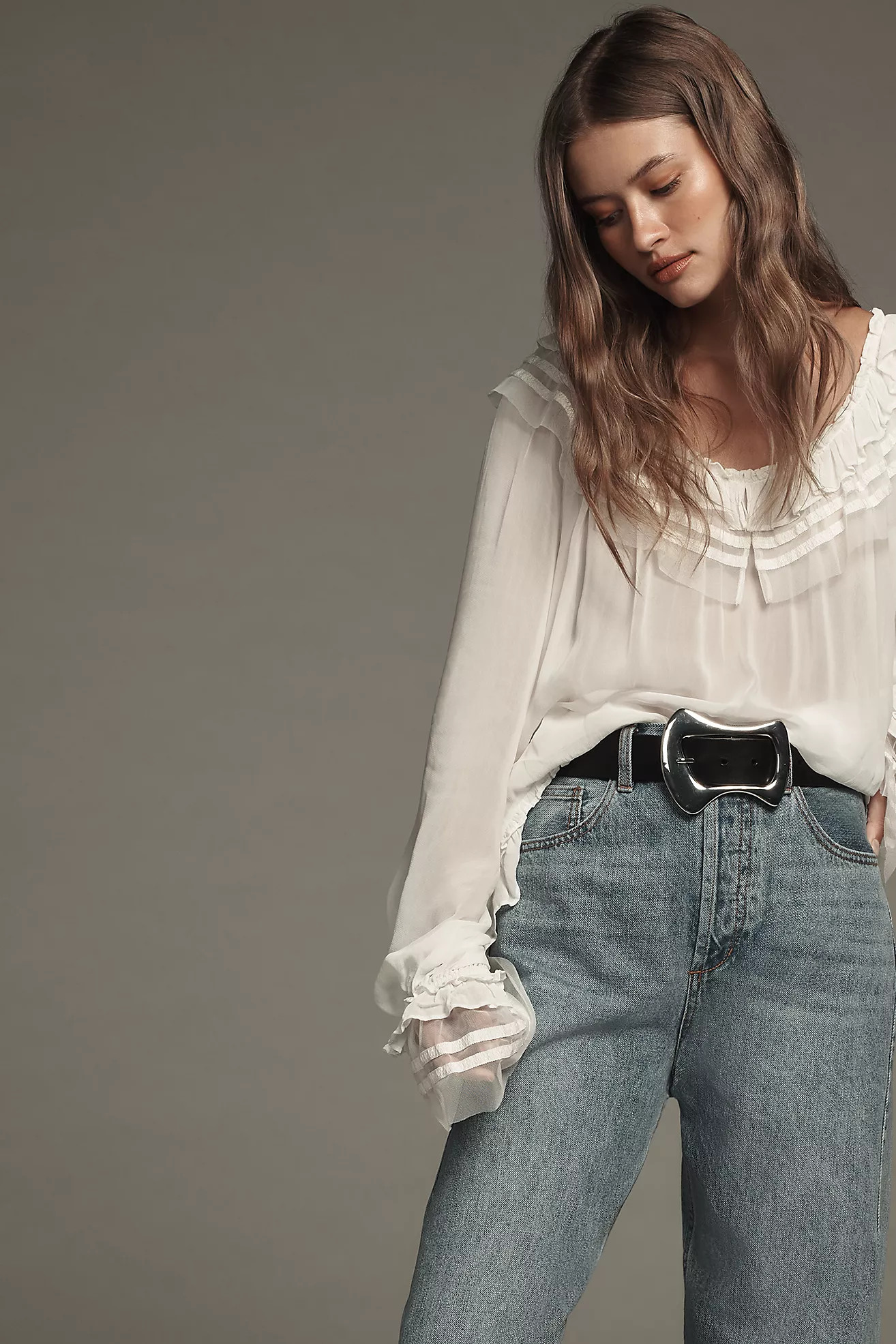 Favorite Daughter The Nikki High-Rise Barrel Jeans | Anthropologie (US)