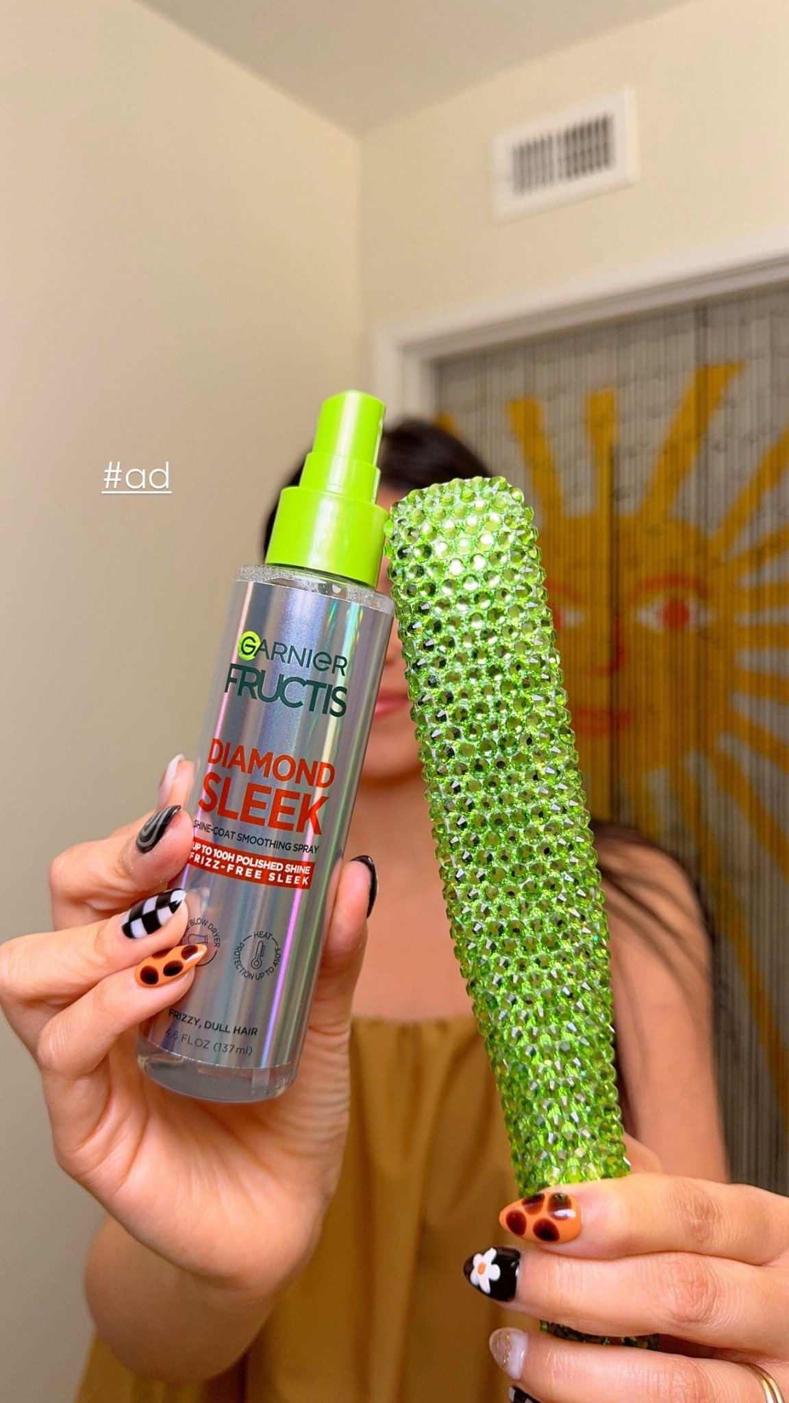 #ad I’ve partnered with @GarnierUSA to share the new Garnier Fructis Diamond Sleek. This spray is heat-activated, so I apply it before blow drying to help smooth frizz and boost shine.
The finish is sleek, glossy, and reflective - like a diamond - shine! I grabbed mine during a @Target run and linked it here so you can find it easily.
#TargetPartner #garnierpartner #LTKbeauty #LTKhair #ShinyHair #HairOver40



#LTKmomlife #LTKselfcare #LTKBeauty