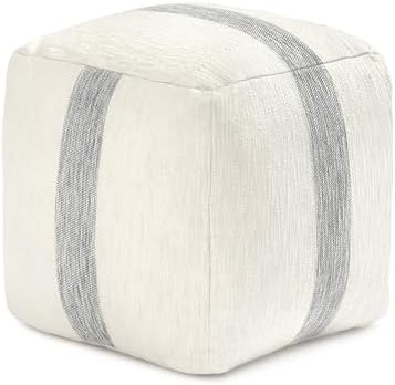 Anji Mountain Pouf Ottoman Foot Rest, Handmade Ottoman Pouf, Comfortable Foot Stool, Decorative F... | Amazon (US)