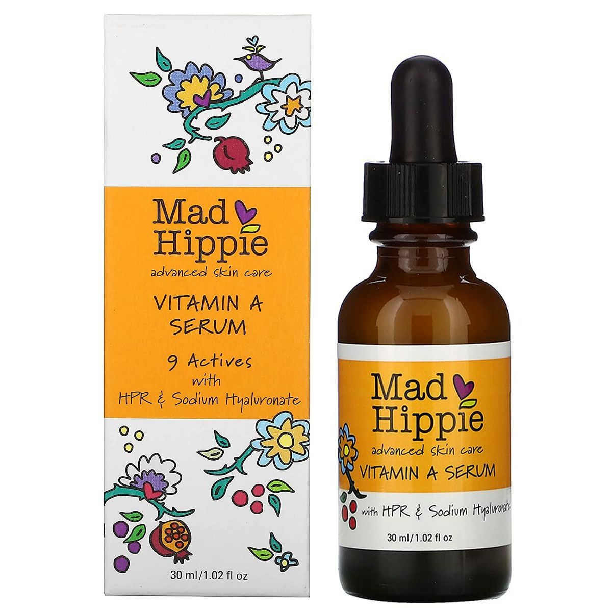 Mad Hippie Vitamin A Serum For Face, Anti-Aging Serum For Women, Nighttime Exfoliator - 1.02 Fl O... | Target