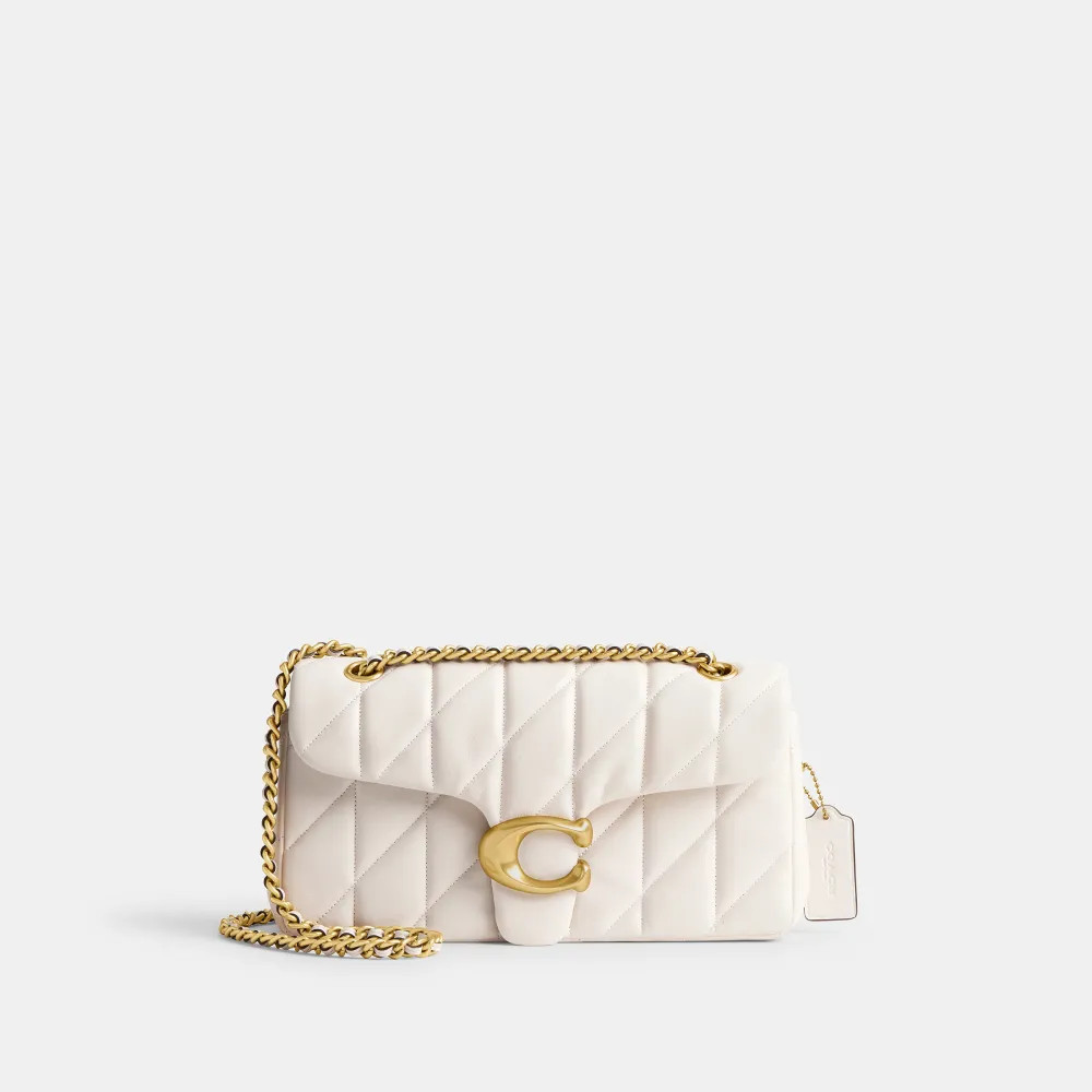Bolsa Tabby Shoulder 26 With Quilting Coach - Off-White | Coach BR