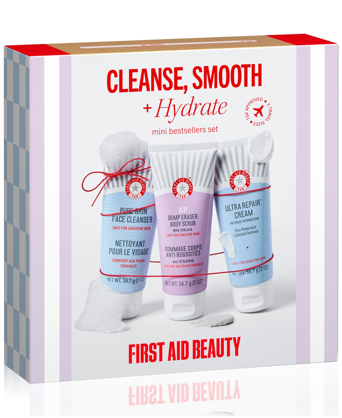 First Aid Beauty 3-Pc. Cleanse, Smooth + Hydrate Mini Bestsellers Set | Macy's