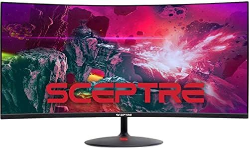 Sceptre 34-inch Curved UltraWide 21: 9 Creative LED Monitor 2560x1080 Frameless HDMI DisplayPort Up  | Amazon (US)