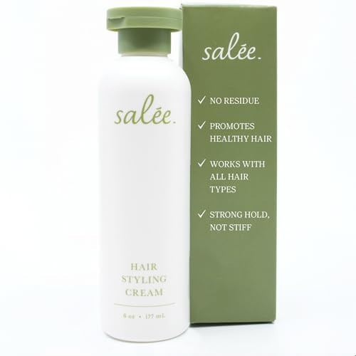 Salée- Styling Cream For Hair For Women & Girls | Anti-Frizz, Smoothing, Slick Back | For Curls, Wavy & Straight Hair | Flexible Gel Hold For Shine & Flyaways | 6 oz. | Amazon (US)