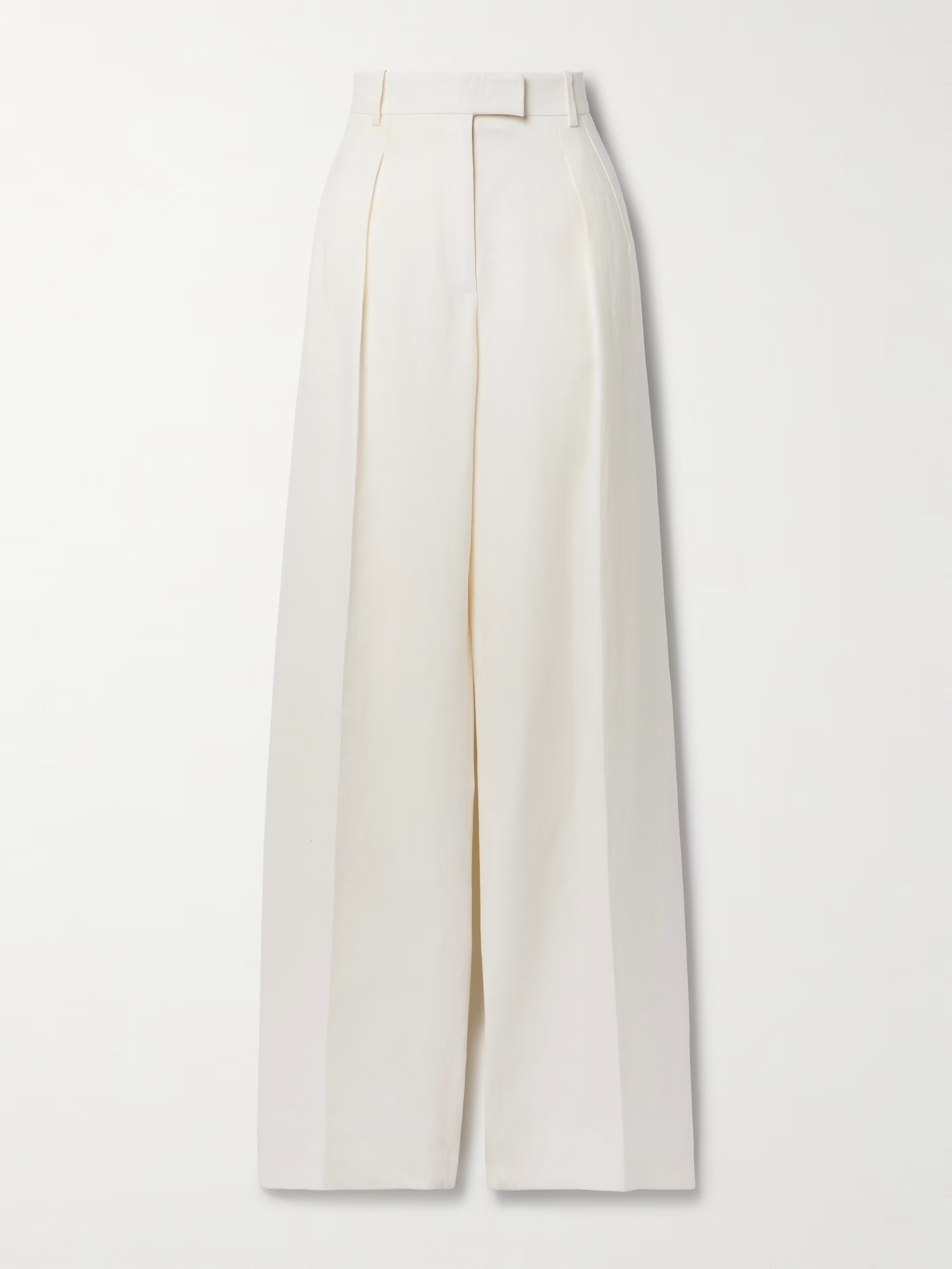 Antone pleated linen wide-leg pants | NET-A-PORTER (UK & EU)