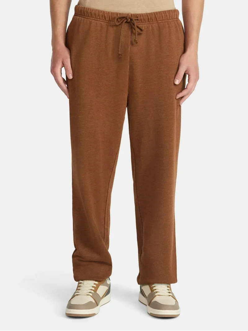 No Boundaries All Gender Soft Fleece Jogger Pants, 30" Inseam, Men's and Big Men's | Walmart (US)