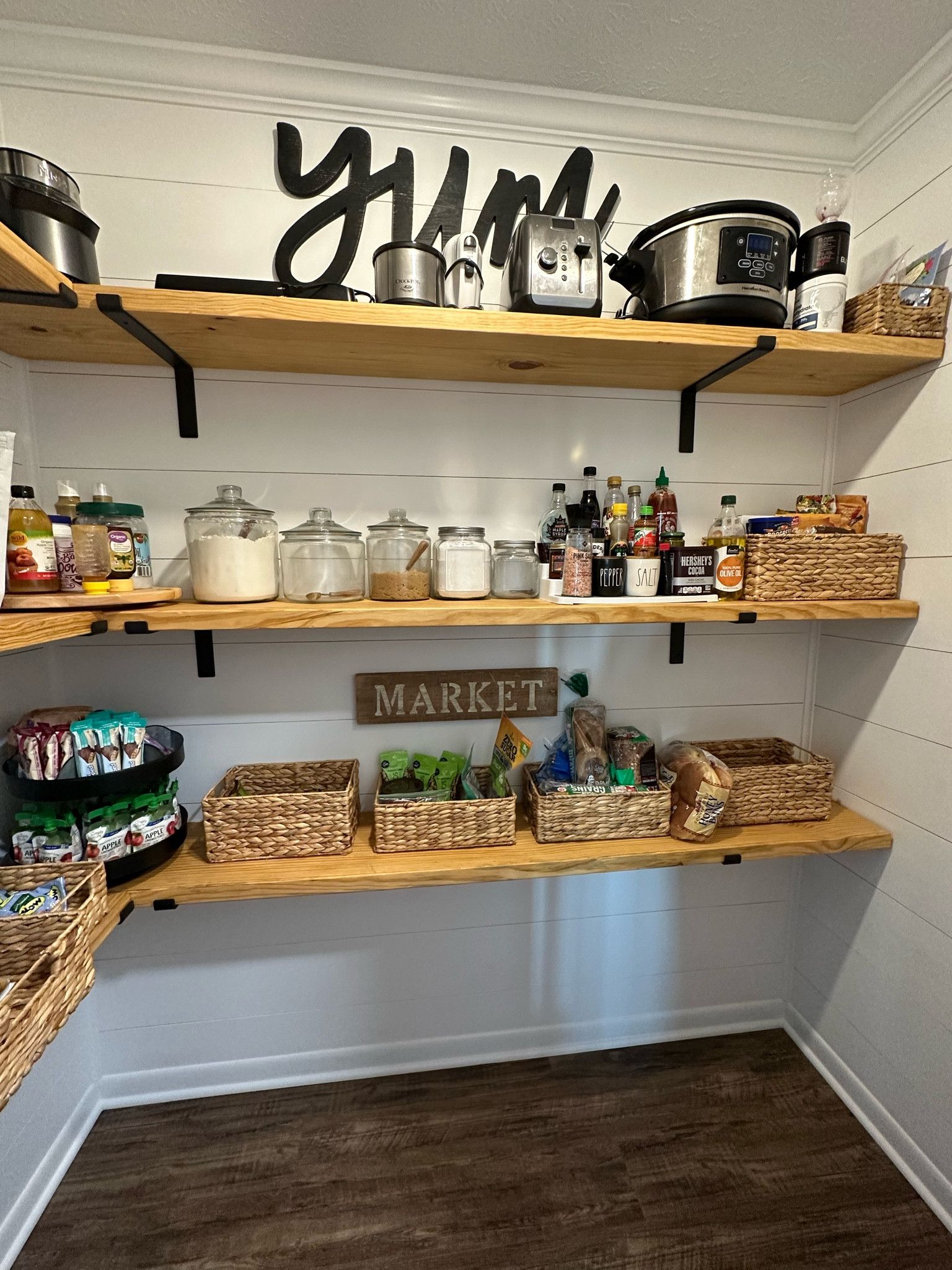 This pantry used to be a storage closet! 

#LTKhome #LTKfindsunder50 #LTKstyletip
