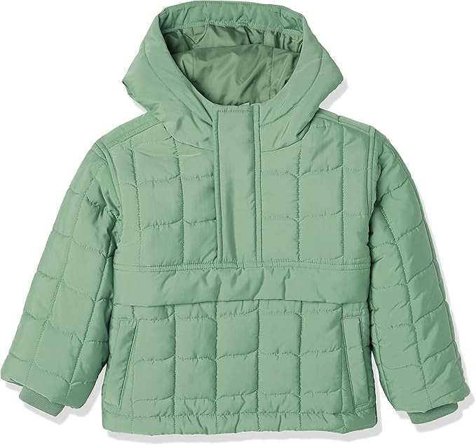Amazon Essentials Boys and Toddlers' Quilted Anorak Jacket | Amazon (US)