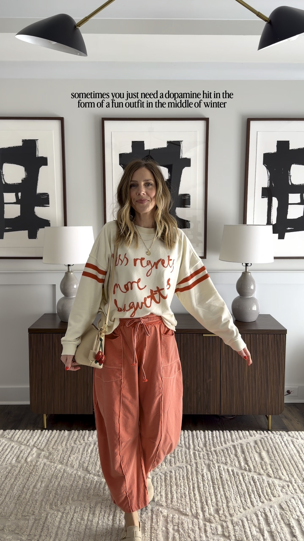 When the outfit is the brightest thing about the winter day ☁️💗 

#LTKootd