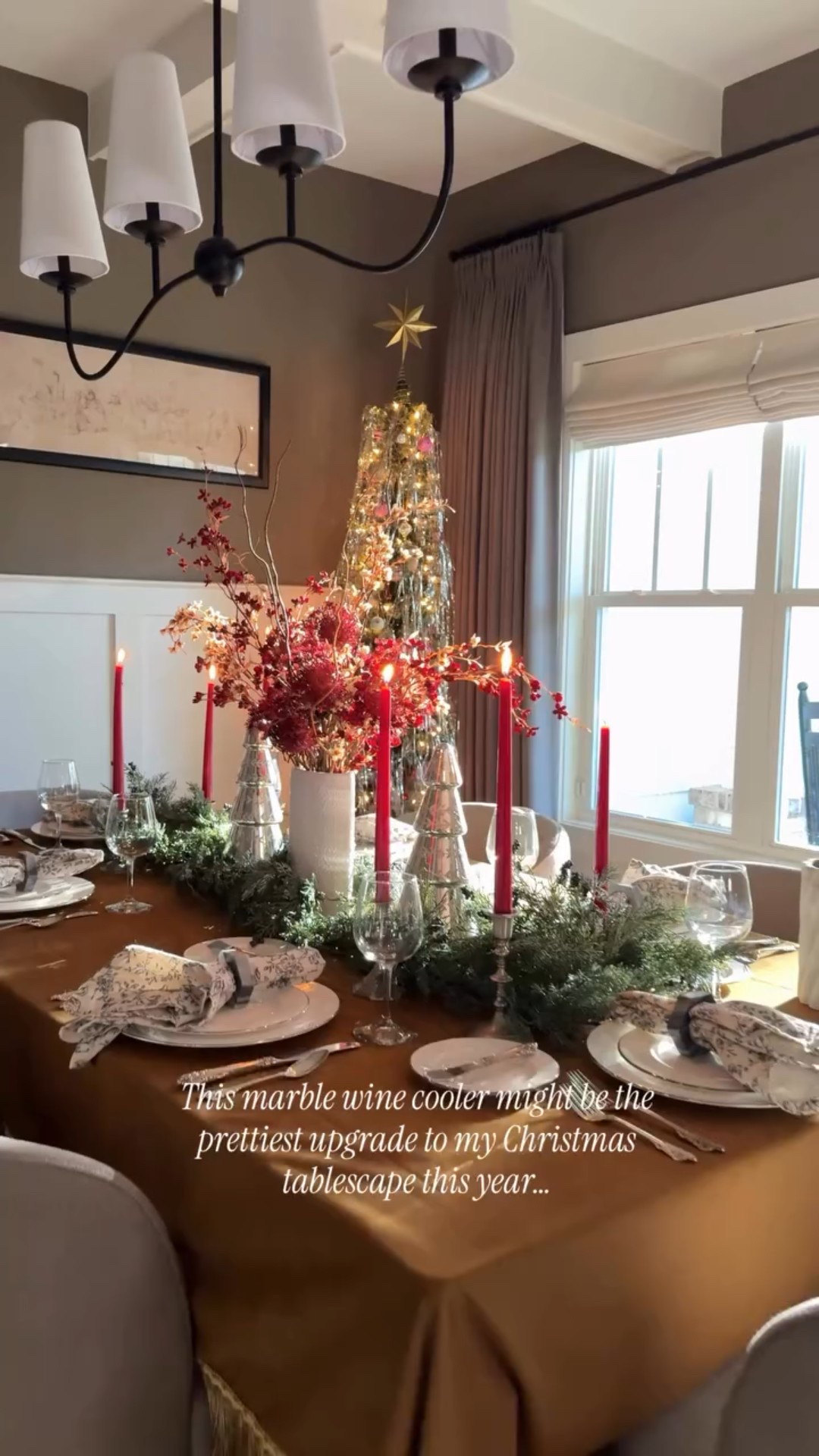 Here’s your reminder that the smallest intentional pieces can change the entire feel of your home. This marble wine cooler gifted to me from @rareearthmercantile keeps your wine perfectly chilled and instantly elevates your tablescape with that warm, timeless charm. 🎄✨

With Black Friday around the corner, now is the perfect time to invest in pieces that last. Use code CANDACEBF for 25% off — and choose items that make your space feel like home: intentional, timeless, and full of warmth.

Christmas decor, Christmas tablescape, Christmas table centerpiecee
#HolidayTablescape #christmasdecorideas #christmastablescape

#LTKSeasonal #LTKHome #LTKHoliday