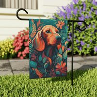Dachshund Garden Flag For Lovers, Decor, Yard Art Doxie Gifts | Etsy (US)