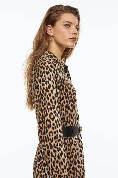 Gemustertes Blusenkleid | H&M (DE, AT, CH, NL, FI)