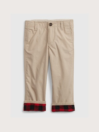 Toddler Lined Khakis | Gap (US)