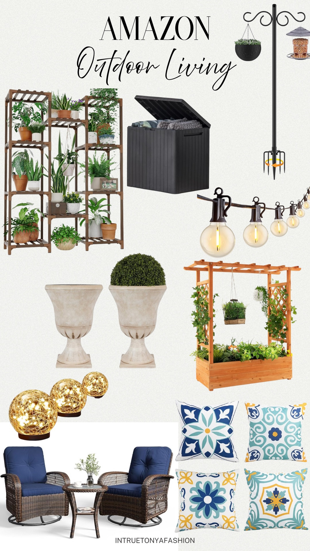 Outdoor living and patio from amazon, some items on sale 




Patio furniture, backyard garden, planters, outdoor lighting, outdoor storage, patio chairs, backyard decor 

#LTKSeasonal #LTKHome #LTKSaleAlert