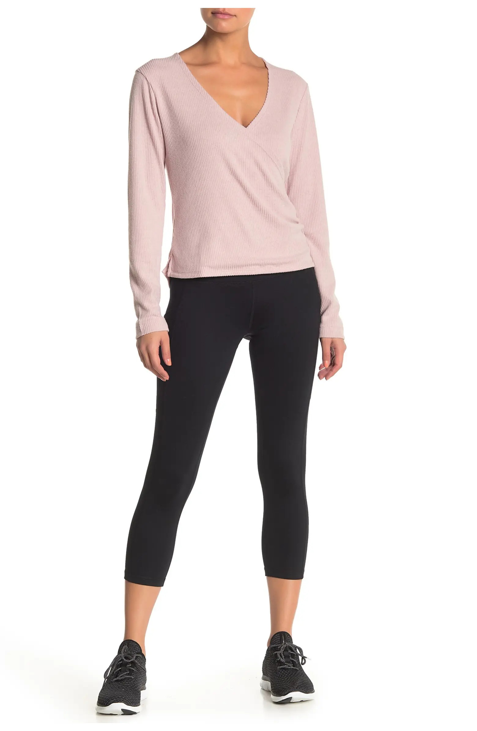 High Waist Daily Pocket Crop Leggings | Nordstrom Rack