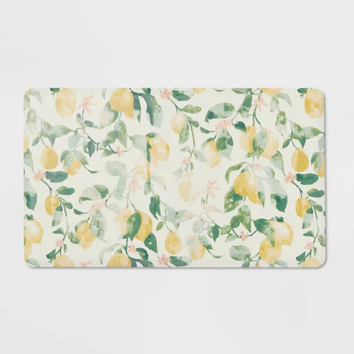 Lemons Comfort Kitchen Mat - Threshold™ | Target