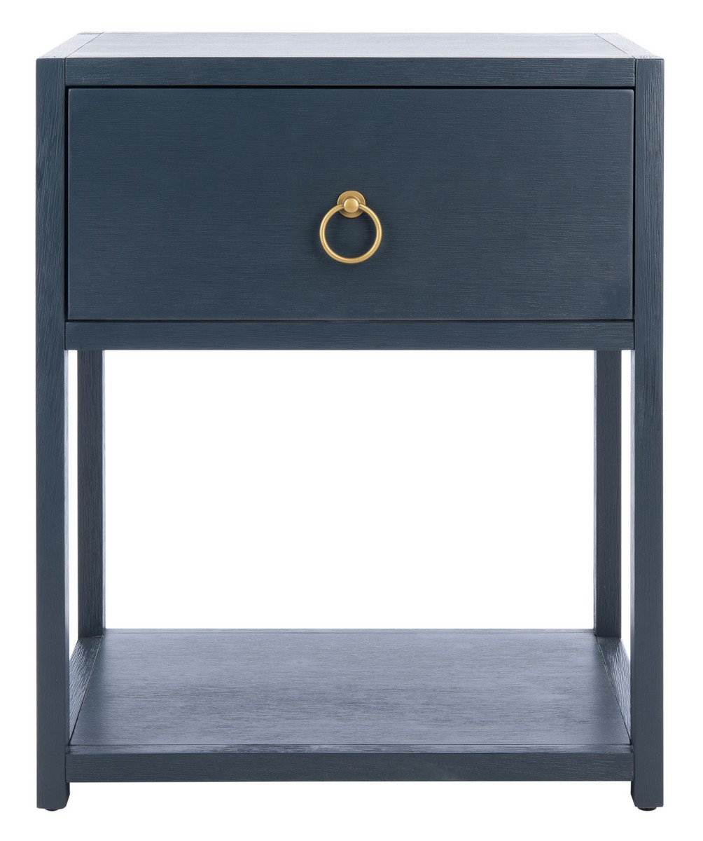 Yudi 1 Drawer 1 Shelf Nightstand- NST9201A | Safavieh