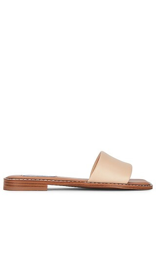 Sandra Slide in Tan Leather | Revolve Clothing (Global)