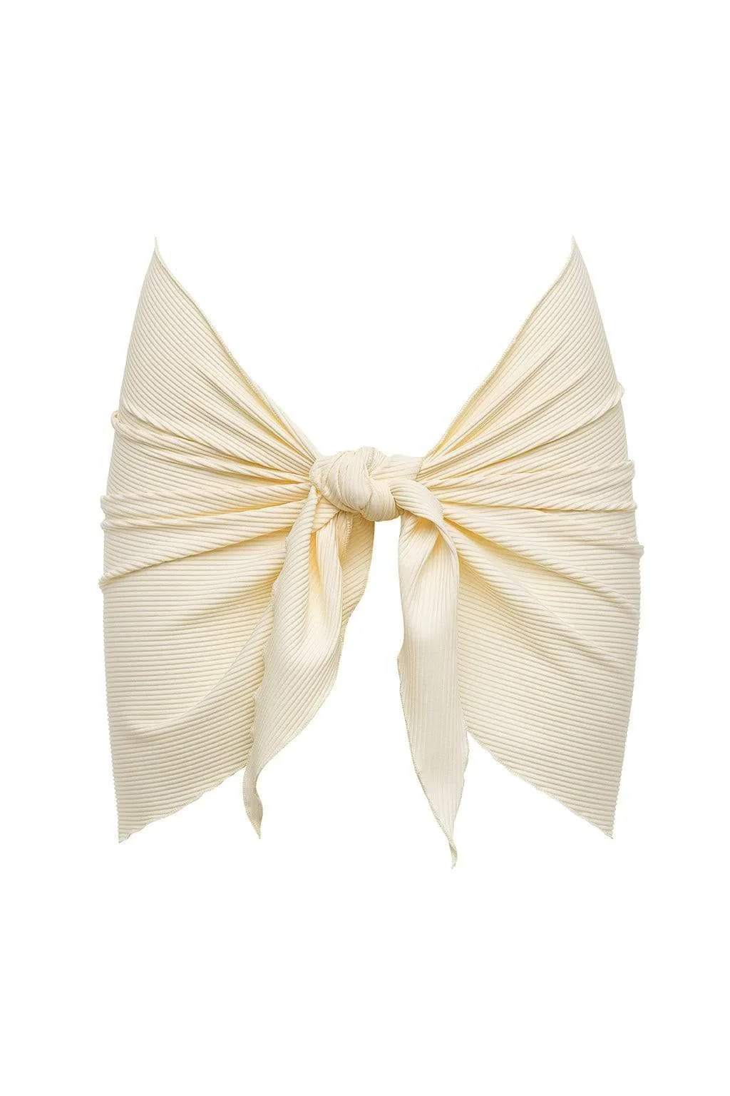 Cream Rib Sarong | Montce