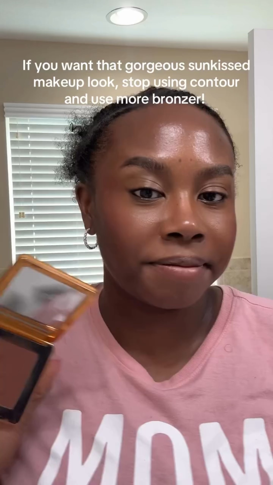 Trying to be a sunkissed mama this summer?

Comment bronzer and I’ll send you a list of my favorite ones! 

For more mom beauty tips, make sure you’re following me! 
#explore #momlife #makeup #blackgirlmakeup #makeuptips #relatable #naturalhair #summermakeup

#LTKFindsUnder50 #LTKBeauty