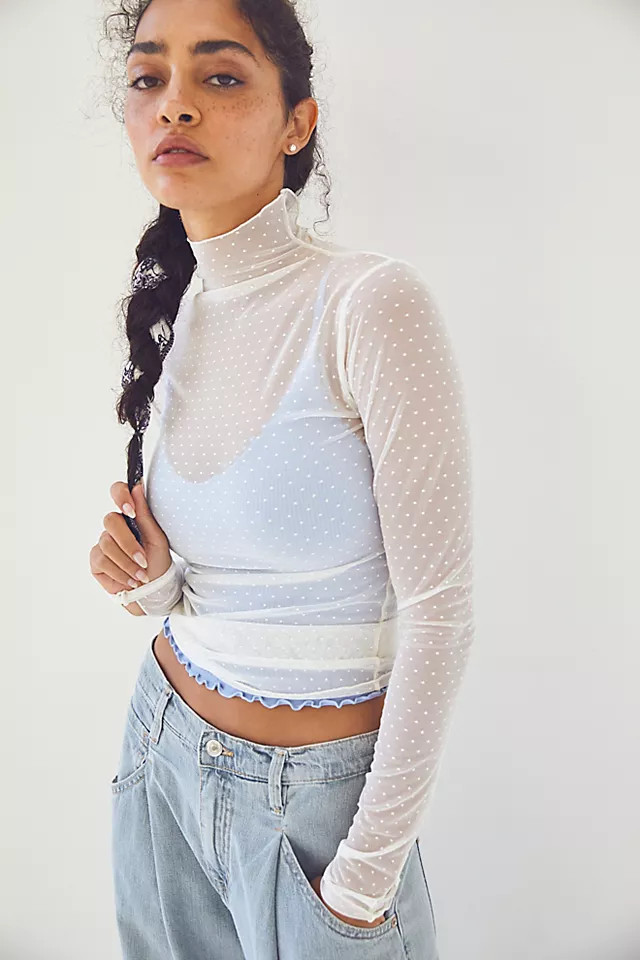 On The Dot Layering Top | Free People (Global - UK&FR Excluded)