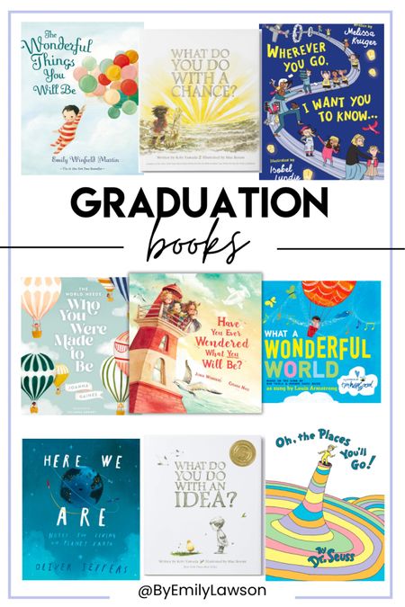 These books are all perfect for the end of the year book tradition where you give a book to a teacher to sign. And when your kid graduates, they will have a book with notes from all of their past teachers  

#LTKGiftGuide