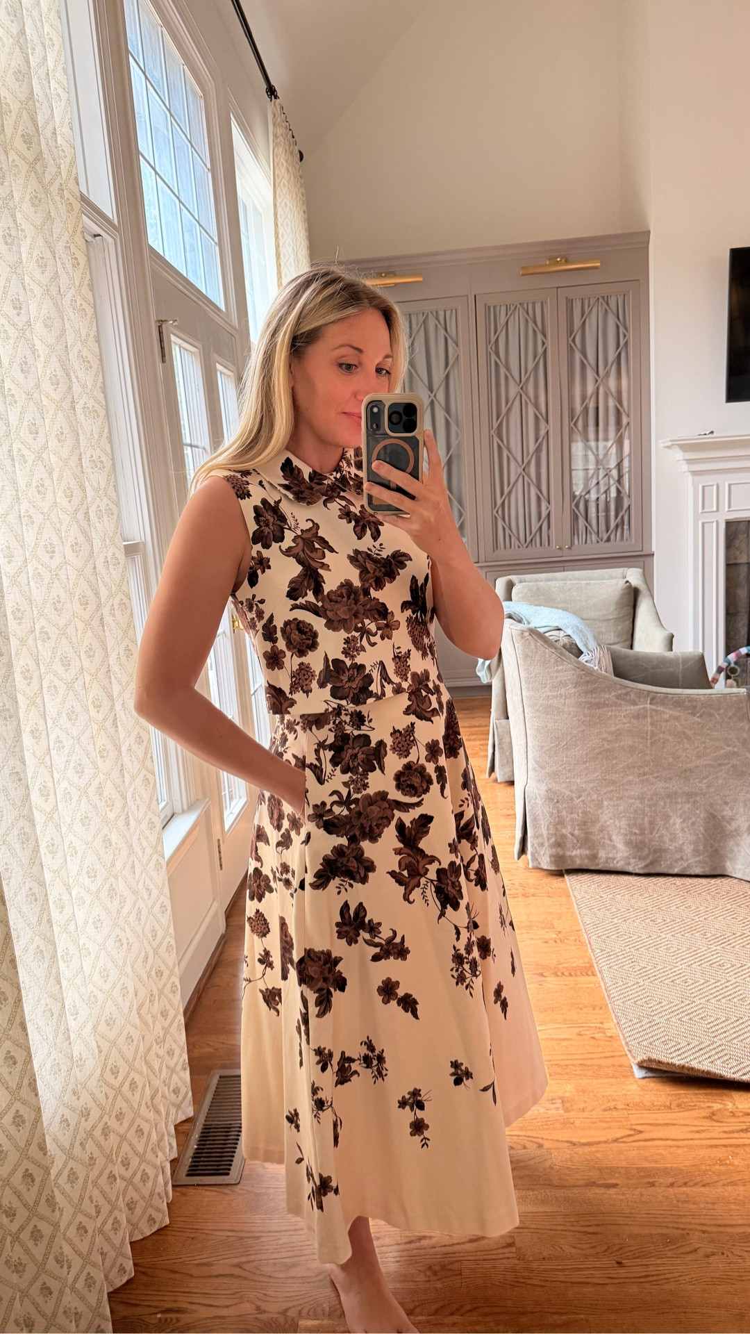 Loving this Chintz two piece outfit from Dillard’s! Wearing size 6 in top and size 8 in skirt. May could have done the 6 in the skirt too. So cute for fall wedding guest dress or a fancier thanksgiving, even can wear into Christmas holiday party season. Great buy! 

#LTKSeasonal #LTKHoliday #LTKWedding