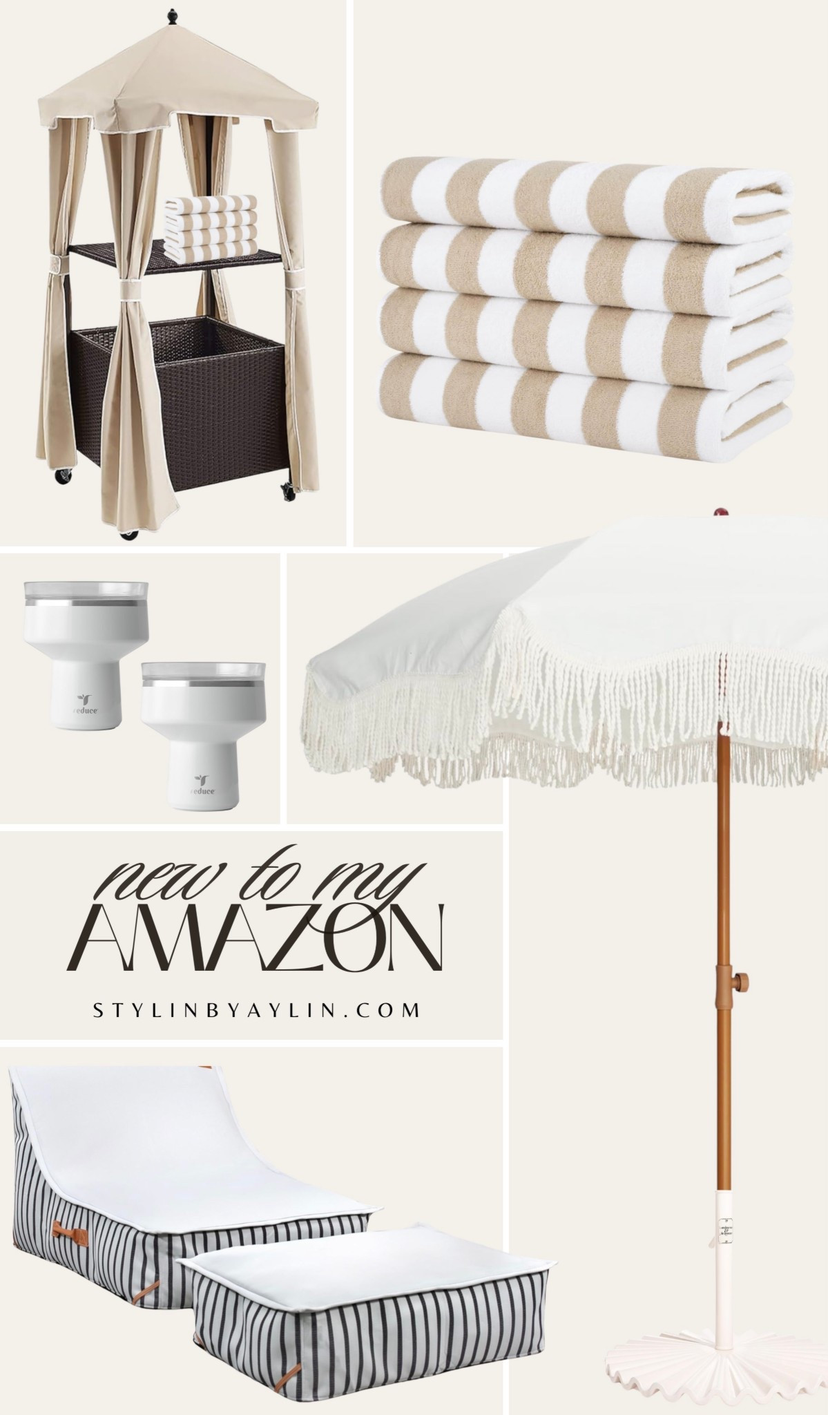Sharing my amazon finds for a patio refresh you’re going to love. Especially if you have a pool. ☀️ #stylinbyaylin

#LTKSwim #LTKHome #LTKSummerEdit