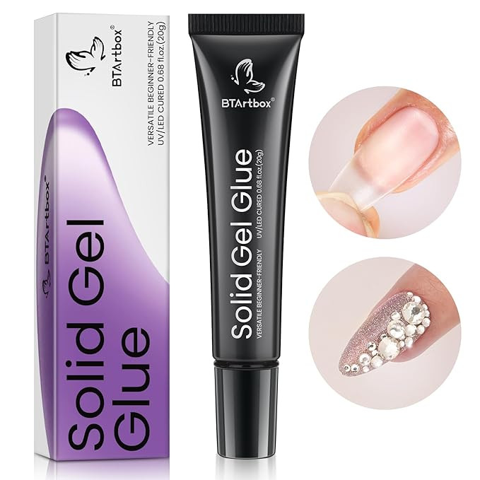 BTArtbox Solid Nail Gel - 15g Gel Nail for Acrylic Nails, Upgrade 3 in 1 Nail Gel for Fake Nails,... | Amazon (US)