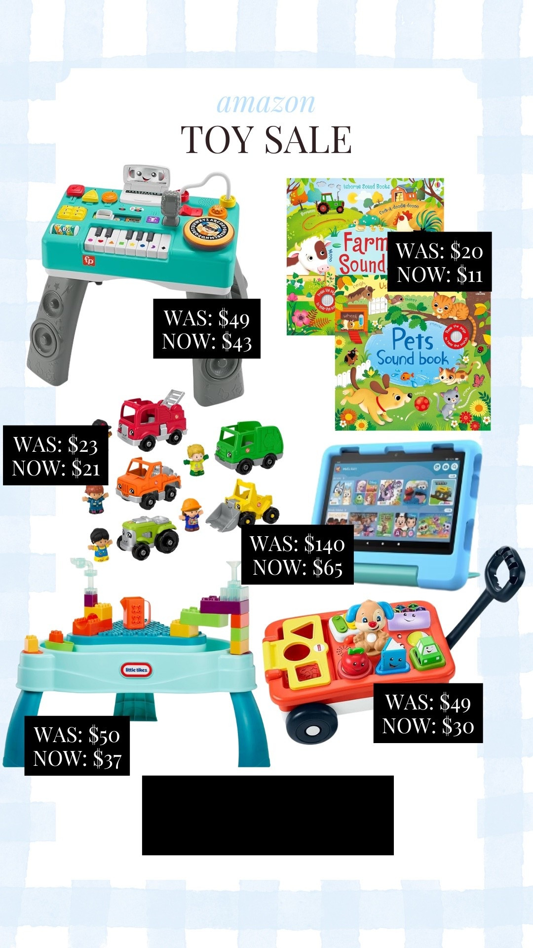 Amazon toddler toy sale

#LTKBaby #LTKKids #LTKGiftGuide
