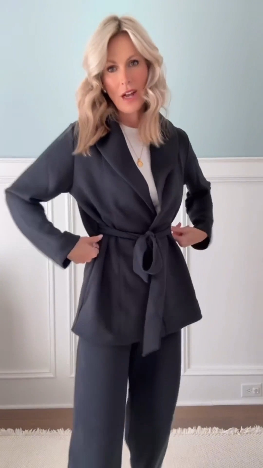 Love Spanx AirEssentials but want something warmer? Meet the Luxe AirEssentials 🤍 Same softness, just a thicker, more substantial fabric. I went with the barrel pant + wrap top and I’m obsessed. Linking my favorites

@spanx #SpanxPartner



#LTKgrwm #LTKSeasonal