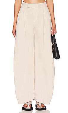 Free People Tegan Washed Barrel Trouser in Washed Out from Revolve.com | Revolve Clothing (Global)