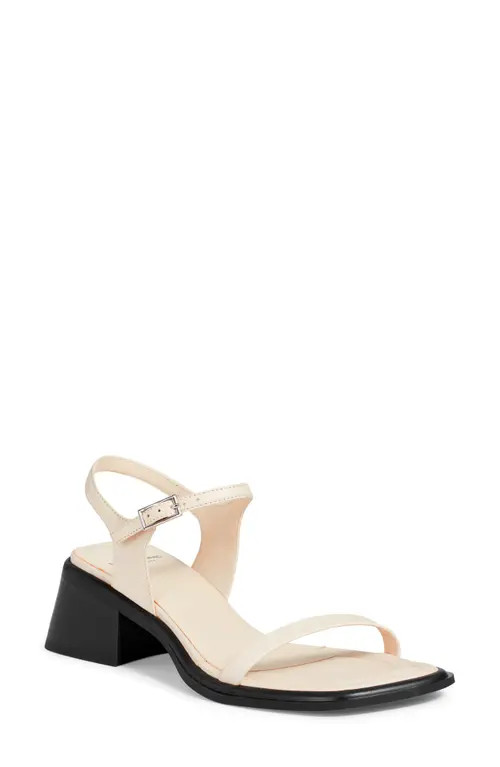 Vagabond Shoemakers Ines Ankle Strap Sandal in Off White at Nordstrom, Size 7Us | Nordstrom