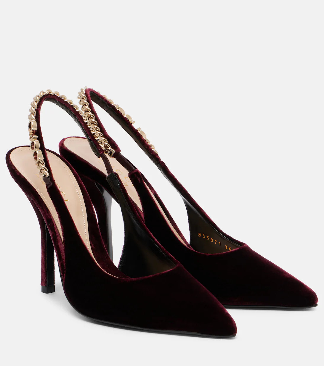 Signoria velvet slingback pumps | Mytheresa (INTL)