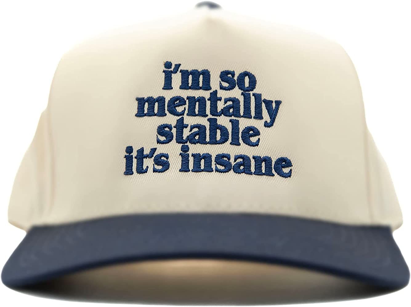 I'm So Mentally Stable It's Insane Hat, Funny Hat, Funny Gifts, Party Hat, Sports Baseball Cap, C... | Amazon (US)