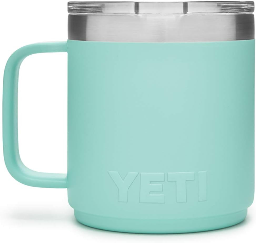 YETI Rambler 10 oz Stackable Mug, Stainless Steel, Vacuum Insulated with Standard Lid | Amazon (US)