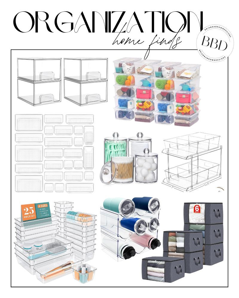 Amazon organization finds!


amazon, organization, home finds, storage, clear bins, cabinet storage 

 #LTKHome #LTKFindsUnder50