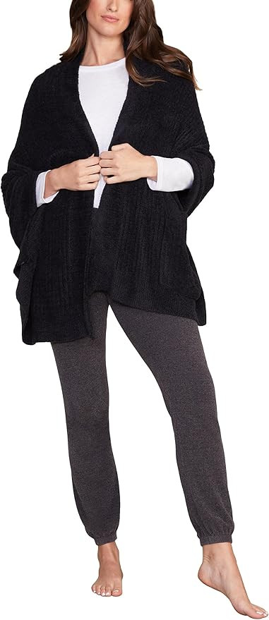 Barefoot Dreams® CozyChic Lite® Heathered Travel Shawl | Amazon (US)