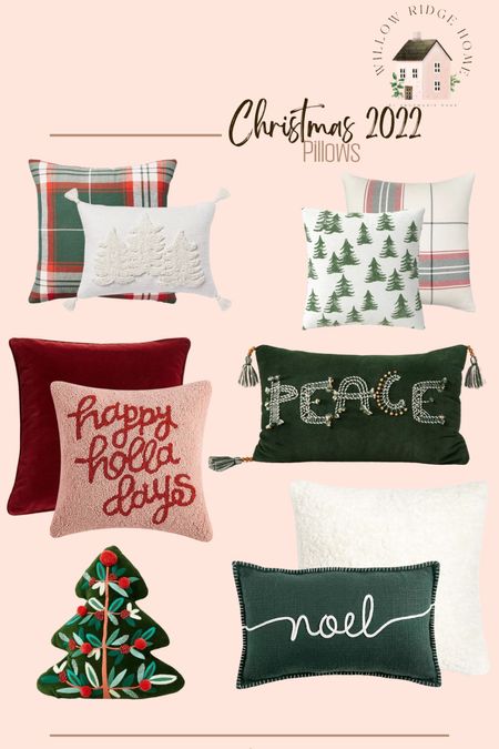 Holiday // Christmas // home decor // holiday pillows // holiday home

#LTKSeasonal #LTKhome #LTKHoliday
