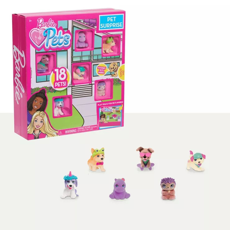Barbie Deluxe Pet Surprise Animal Figures | Target