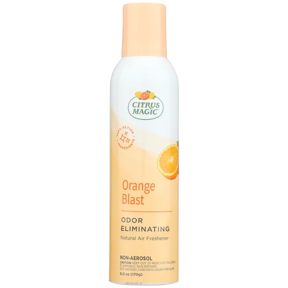 Citrus Magic Odor Eliminating Air Freshener and Room Spray, Orange Blast, 6-Ounce | Walmart (US)