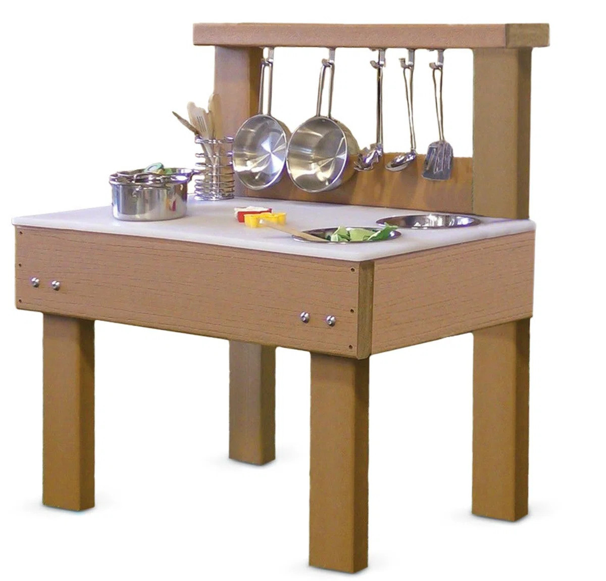 Indoor/Outdoor Toddler Mud Kitchen Set | Wayfair North America