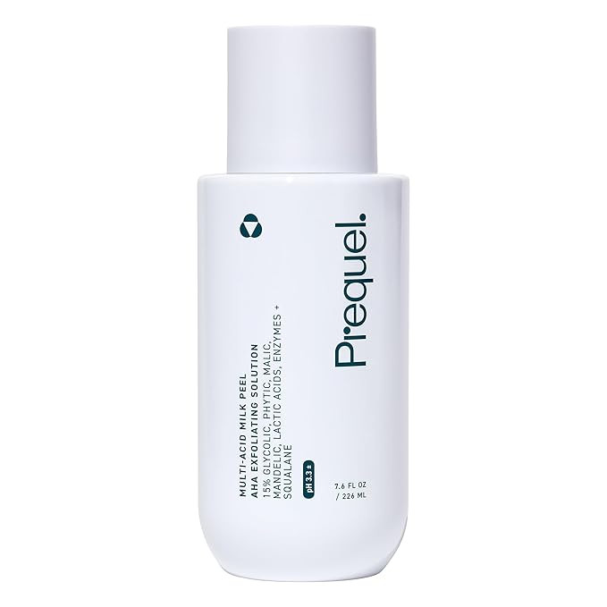 Prequel Skin Multi-Acid Milk Peel, Professional Exfoliating Solution. 15% Glycolic Acid Face Peel... | Amazon (US)