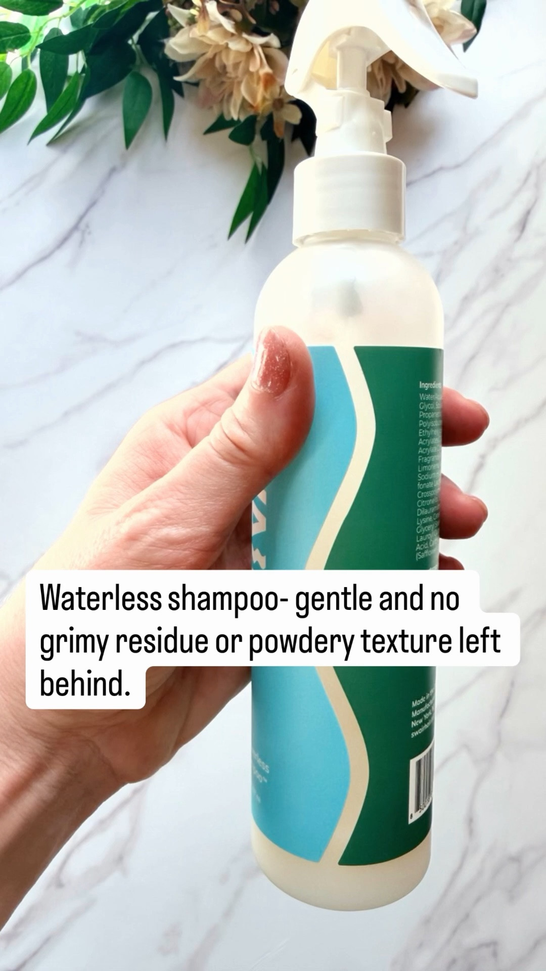 The build-up from dry shampoo is just not ideal. I love this waterless shampoo because while it goes on damp, it dries just like you just washed your hair. No residue, just clean.  

 #LTKselfcare #LTKActive #LTKBeauty